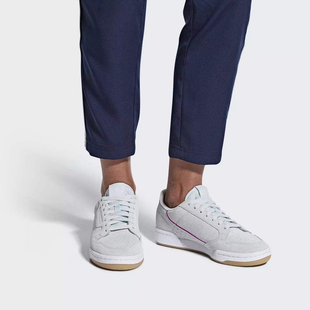 Adidas Continental 80 Tenis Azules Para Mujer (MX-33943)